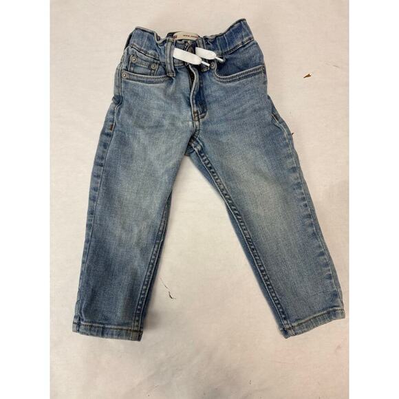 Levi's Denim Joggers Baby Toddler Blue Jeans Size 2T - Picture 2 of 9